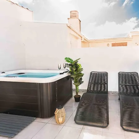 Apartment Rooftop & Private Jacuzzi In The Center By Rems Malaga